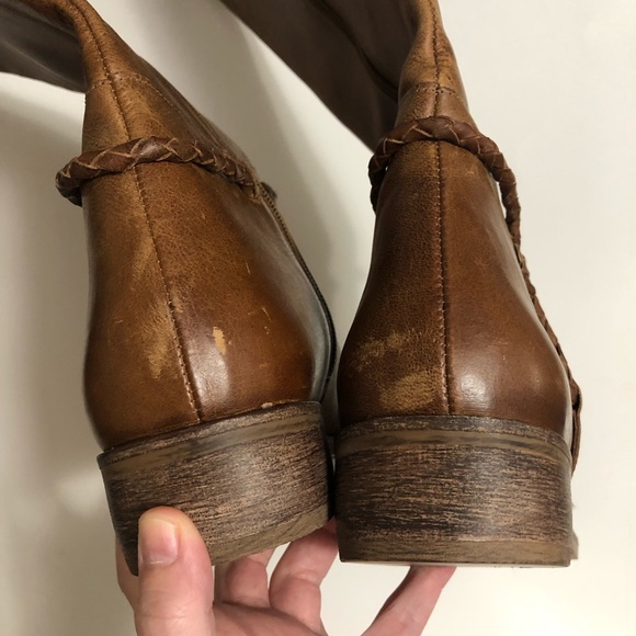 Matisse Lariat brown leather riding boots (10) - Picture 7 of 13